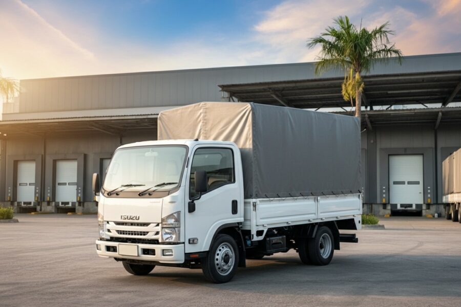 Xe tải Isuzu Q-Series QKR 270 thùng kín inox – Đại lý An Khánh Miền Nam